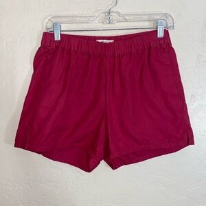 Madewell pull on cotton shorts